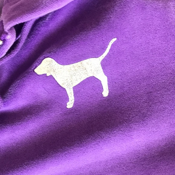 Vintage Vs Pink plush velour tracksuit set - Picture 12 of 16